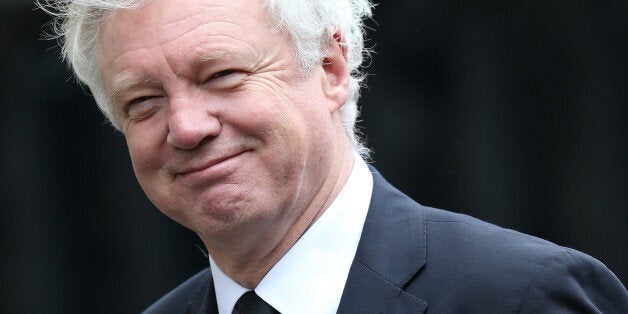 LONDON, ENGLAND - APRIL 17: David Davis MP attends the Ceremonial funeral of former British Prime Minister Baroness Thatcher at St Paul's Cathedral on April 17, 2013 in London, England. Dignitaries from around the world today join Queen Elizabeth II and Prince Philip, Duke of Edinburgh as the United Kingdom pays tribute to former Prime Minister Baroness Thatcher during a Ceremonial funeral with military honours at St Paul's Cathedral. Lady Thatcher, who died last week, was the first British female Prime Minister and served from 1979 to 1990 (Photo by Chris Jackson/Getty Images)