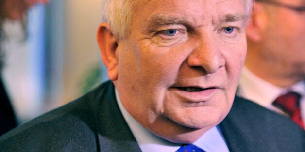 Joseph Daul, chairman of the centre-right European People's Party (EPP) Group in the European Parliament talks to the press on January 15, 2013 at the European Parliament (EP) in Strasbourg during the January session of the EP. AFP PHOTO GEORGES GOBET (Photo credit should read GEORGES GOBET/AFP/Getty Images)