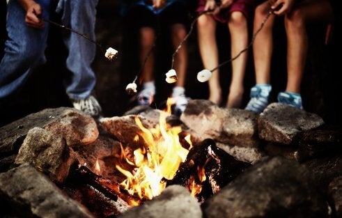 1. Work at a summer camp in America with Camp Leader.