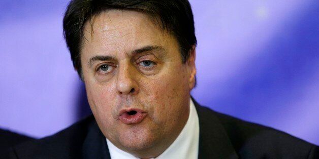 Former Leader of the far-right British National Party, Nick Griffin
