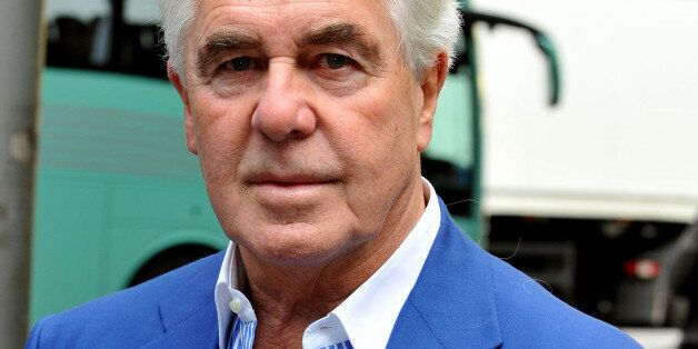 Publicist Max Clifford arrives at Southwark Crown Court, where he is accused of a total of 11 counts of indecent assault against seven women and girls.