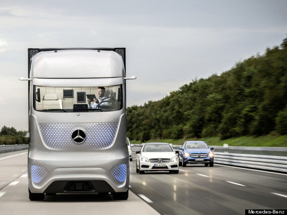 Mercedes Has Built The Self-Driving Truck Of The Future | HuffPost UK Tech