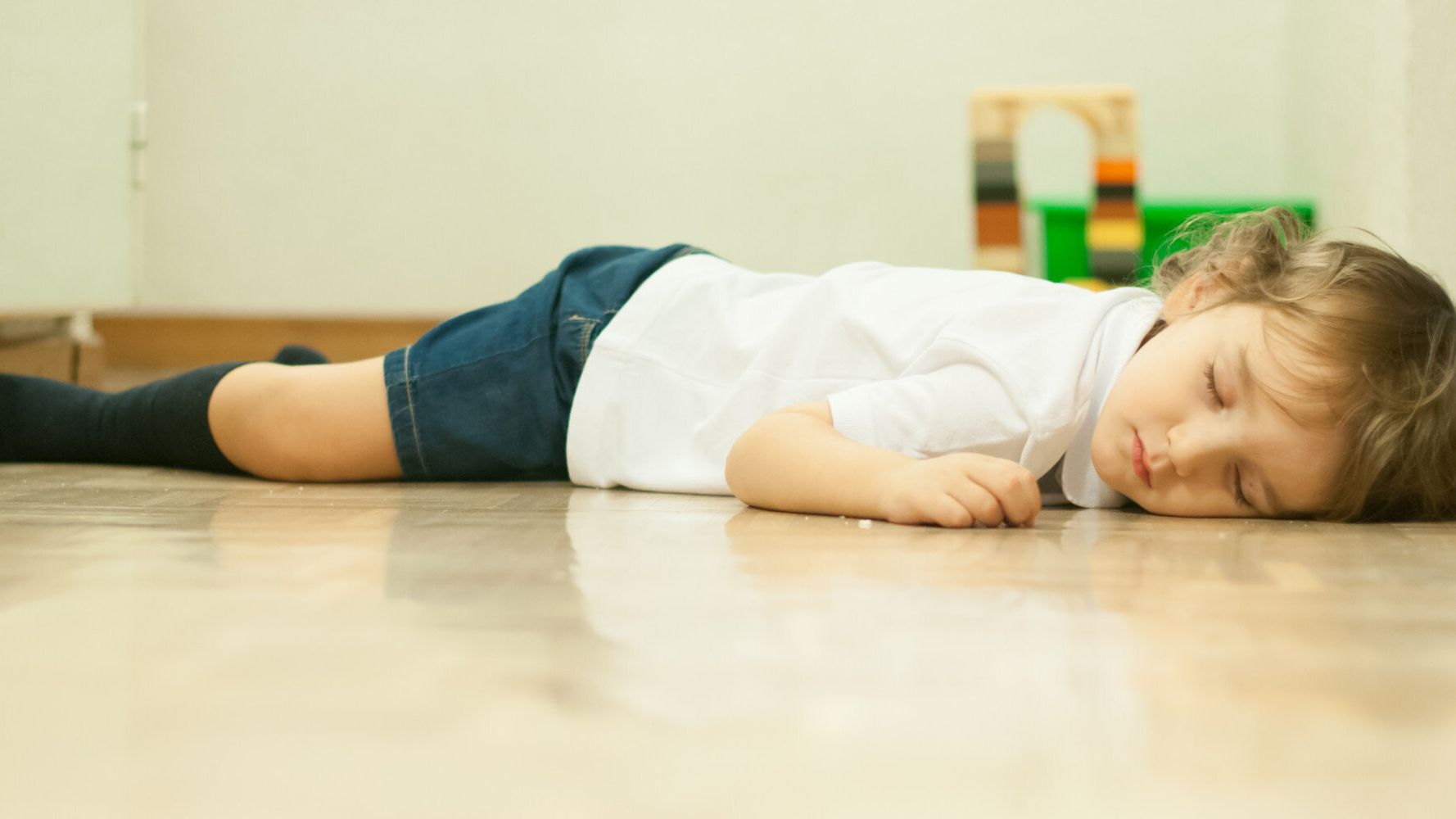 Kids on the Floor down Stomach