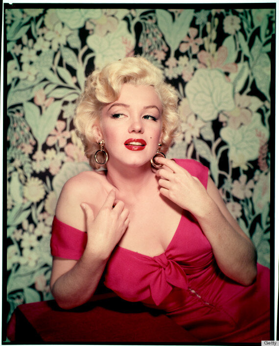 marilyn monroe pink lipstick