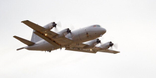 PERTH, AUSTRALIA - APRIL 16: A Royal New Zealand Air Force P3 Orion takes off from RAAF Pearce to assist with the international search effort trying to locate missing Malaysia Airways Flight MH370 on April 16, 2014 in Perth, Australia. Twenty-six nations have been involved in the search for Malaysia Airlines Flight MH370 since it disappeared more than a month ago. (Photo by Richard Wainwright - Pool/Getty Images)