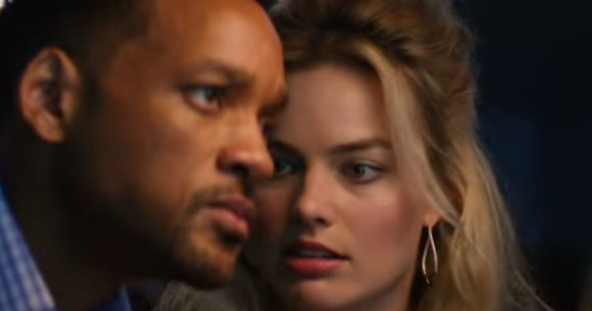 First Look Will Smith Margot Robbie Co Star In Con Artist Story