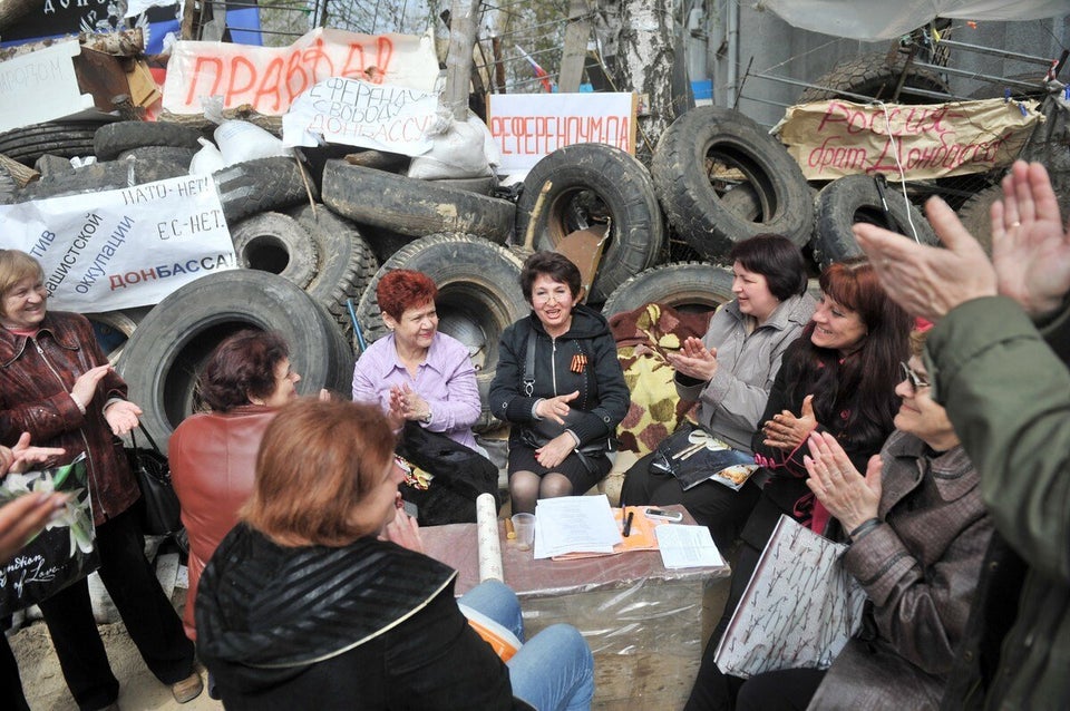 UKRAINE-RUSSI-CRISIS-POLITICS-SLAVYANSK