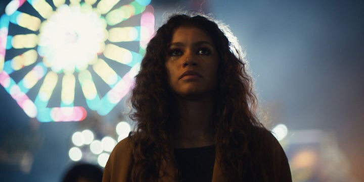 Zendaya in "Euphoria." 