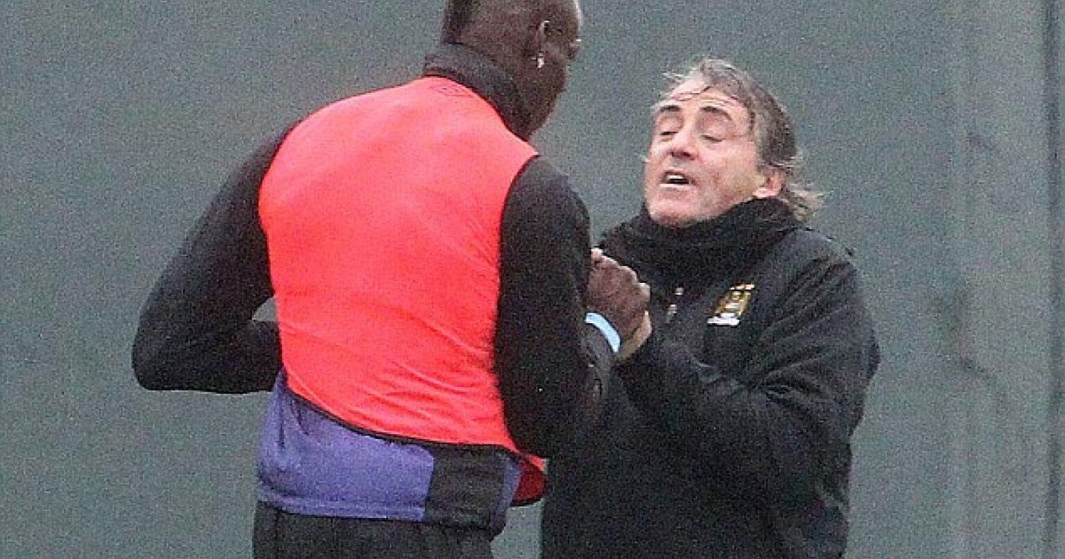Roberto Mancini Lost His Temper 'For Two Seconds' With ...