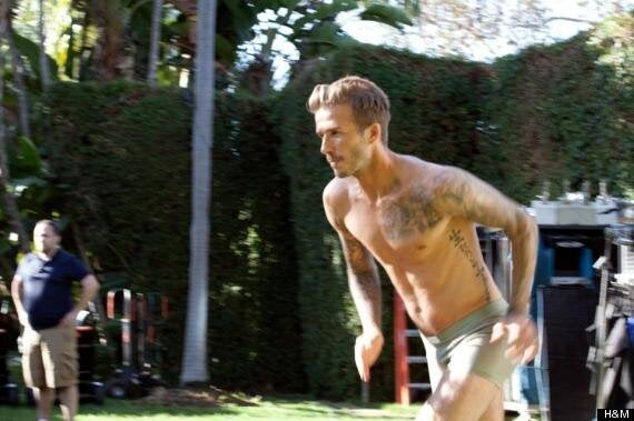 David Beckham in underwear for H&M