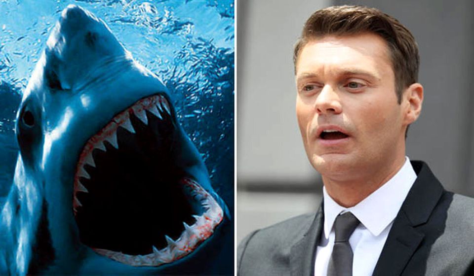 Ryan Seacrest Attacked By A Shark