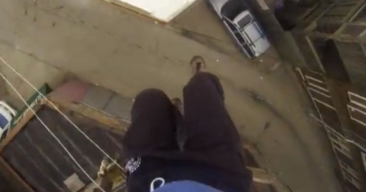 Real Life Spiderman' Films Enormous Parkour Jump With GoPro Hero (VIDEO) |  HuffPost UK Tech