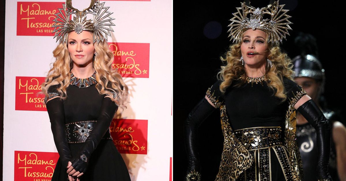 Madonna's Madame Tussauds Waxwork Turns Back The Years (PICS ...