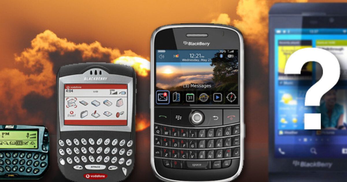 History Of Blackberry In 11 Devices From Pagers To Bb10 Pictures