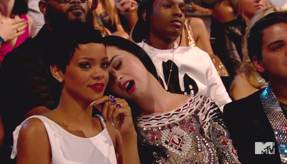 Rihanna and Katy Perry