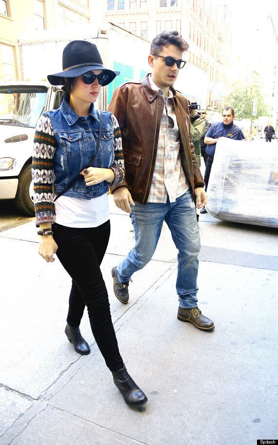 Katy Perry And John Mayer Celebrate His Birthday With NYC Lunch Date ...