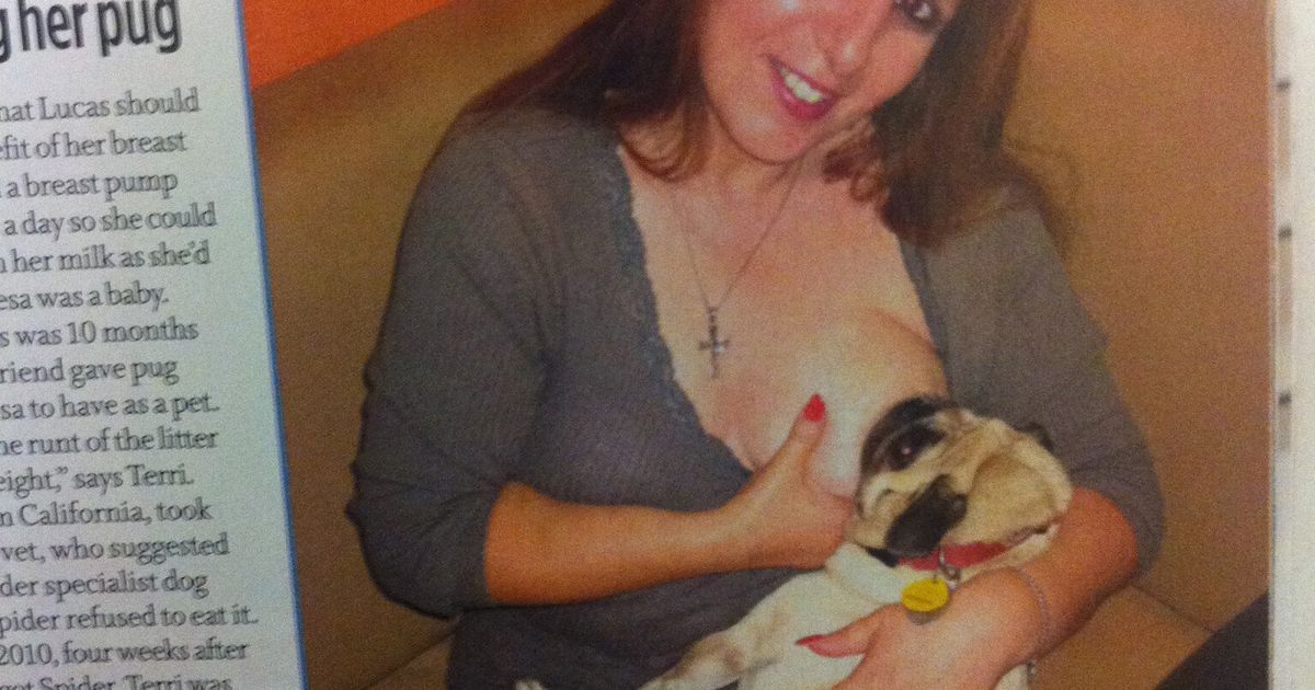 Girls Breastfeeding Animal - Mum-Of-Two Breastfeeds Her Dog (WARNING: GRAPHIC PHOTO) | HuffPost UK Comedy