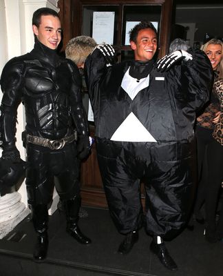 Tom Daley And Liam Payne Celebrate Halloween Dressed As Batman And Errrm, A  Fat Skeleton (PICS) | HuffPost UK News