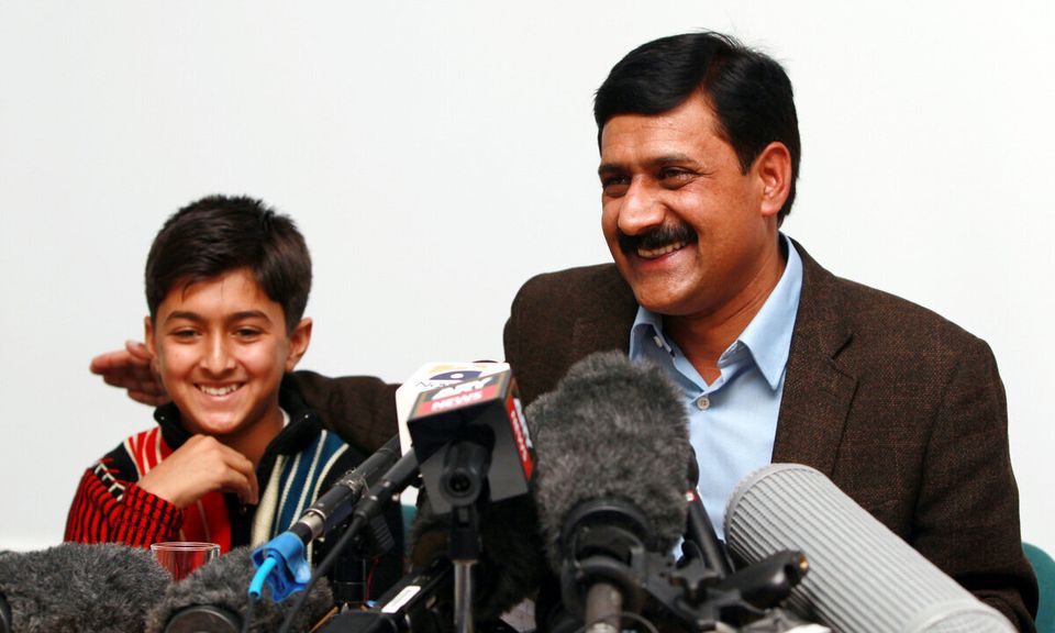 Malala family visit