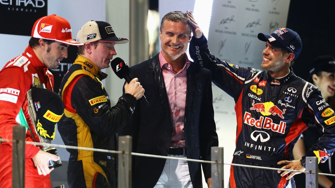 Vettel Conference Sebastian Vettel swears BBC