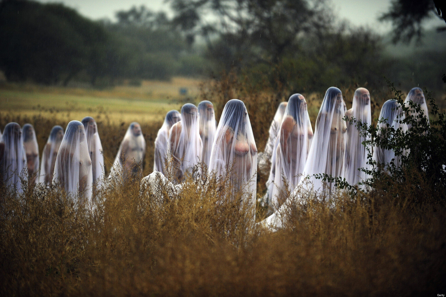 Spencer Tunick Marks Mexicos Day Of The Dead With Usual Battalion Of Nudes (PICTURES) HuffPost UK News