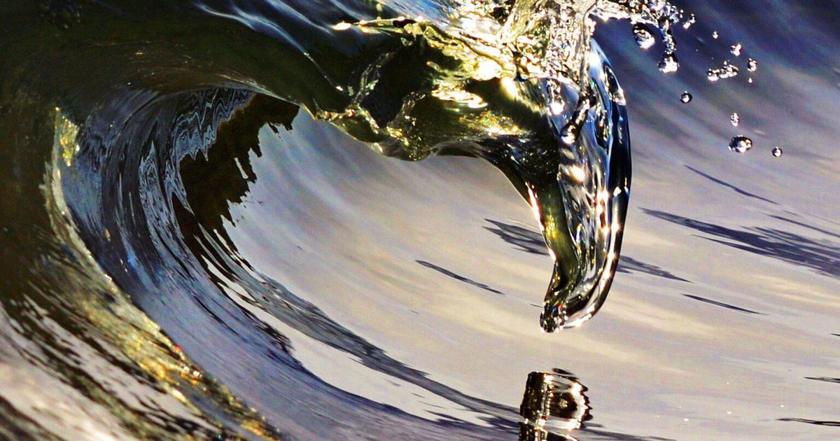 Tiny Ripples Look Like Giant Tidal Waves In Debms Waveart Pictures