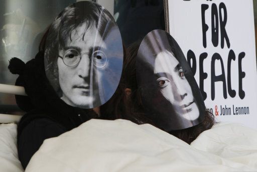 Yoko Ono And John Lennon