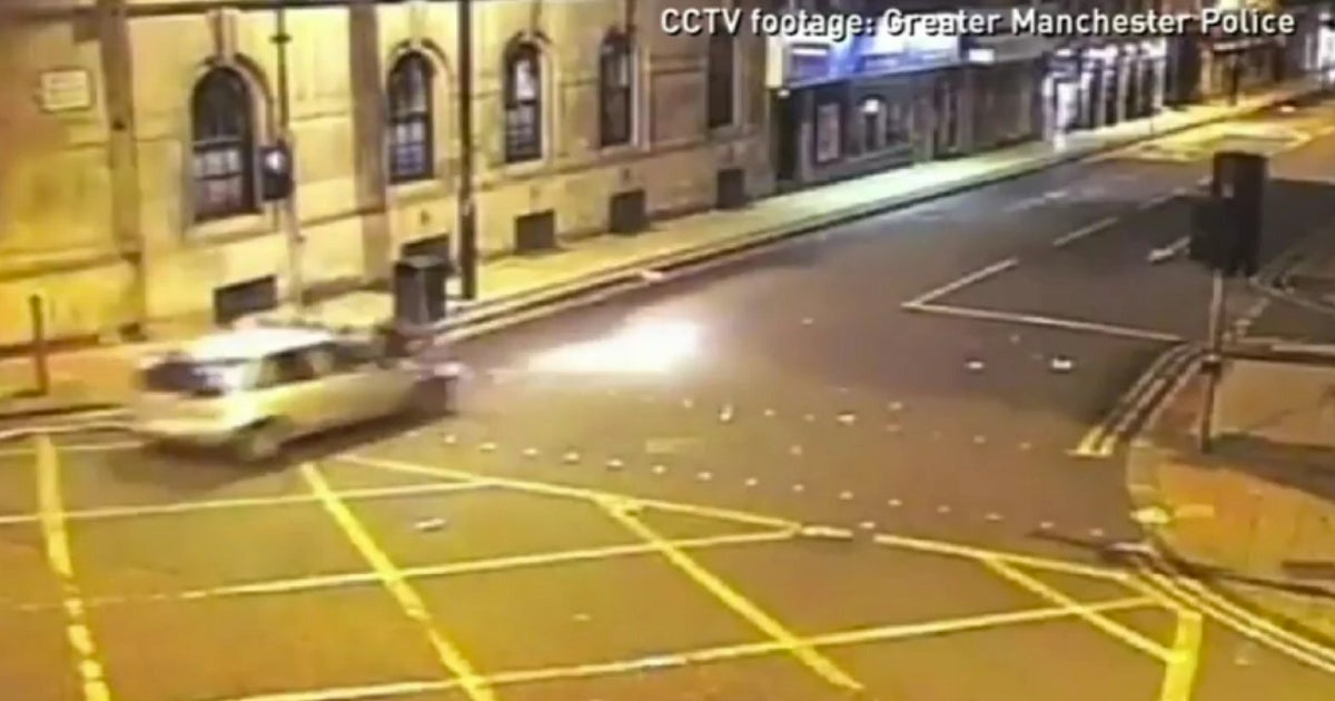 Cctv Of Manchester Hit And Run Released As Police Appeal For Publics