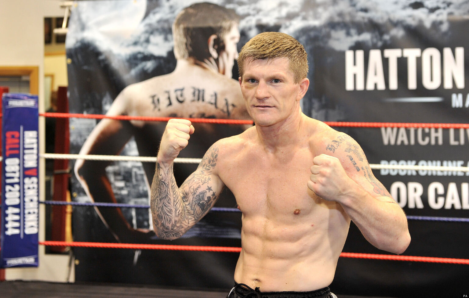 Ricky Hatton Ready For Vyacheslav Senchenko Fight (PICTURES) HuffPost UK Sport