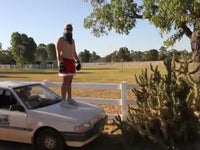 Man Jumps Straight Into Cactus. The Idiot. (VIDEO) | HuffPost UK Comedy