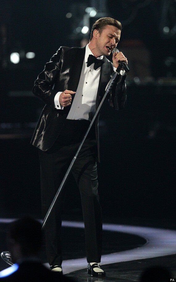 Justin Timberlake Performs New Song 'Mirrors' At BRIT Awards 2013