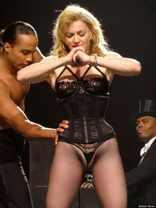 Madonna Leaves Nothing To The Imagination In Revealing Lingerie On