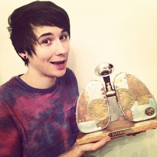 Dan Howell Smiling