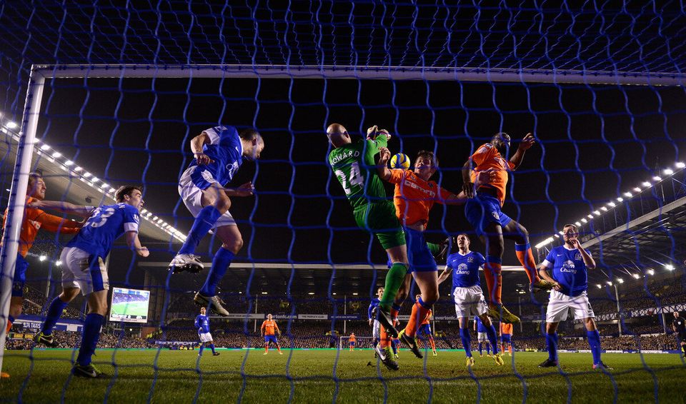 Everton v Oldham Athletic - FA Cup Fifth Round Replay