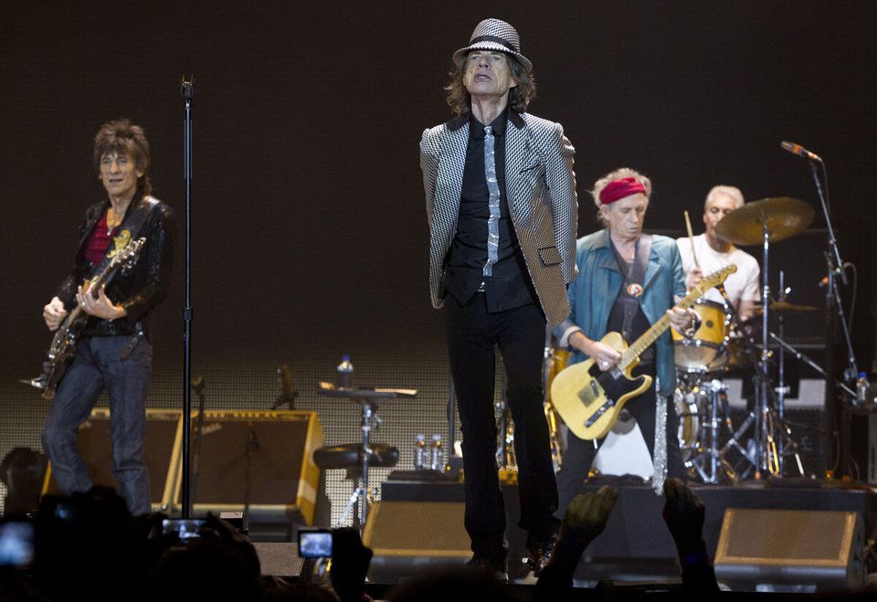 Mick Jagger, Keith Richards, Ronnie Wood, Charlie Watts