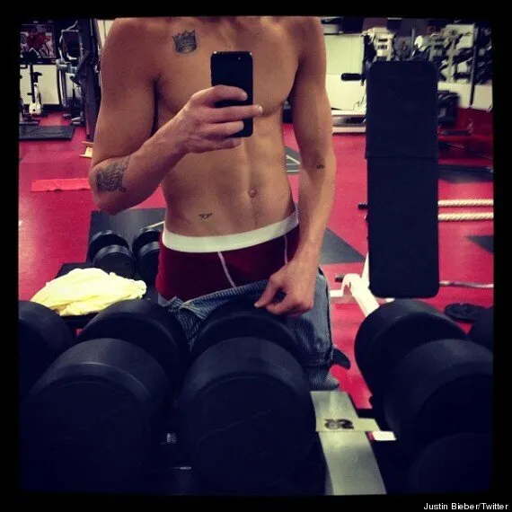 Justin Bieber's Saddest Underwear Selfie 