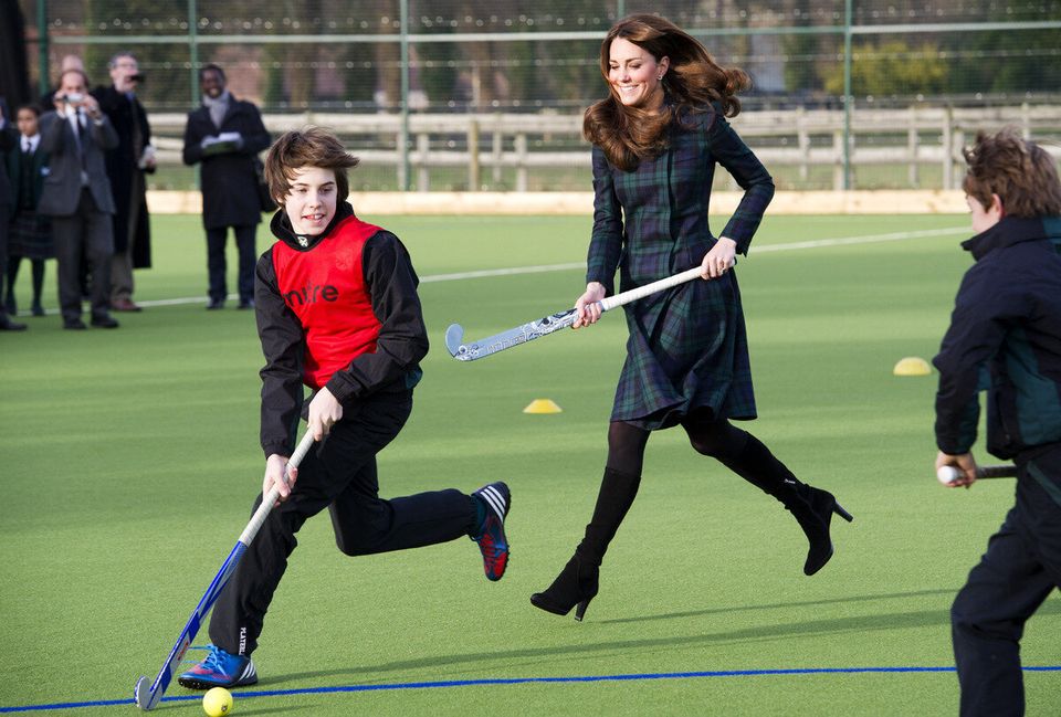 Duchess of Cambridge visits St Andrew's School