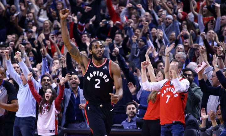 Kawhi Leonard of the Toronto Raptors.