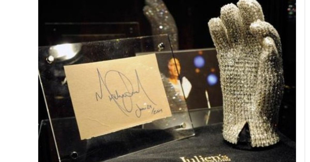 Michael Jackson Glove Crystal, Performance Collection Glove