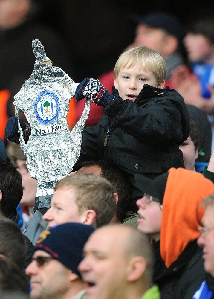 Soccer - FA Cup - Sixth Round - Everton v Wigan Athletic - Goodison Park