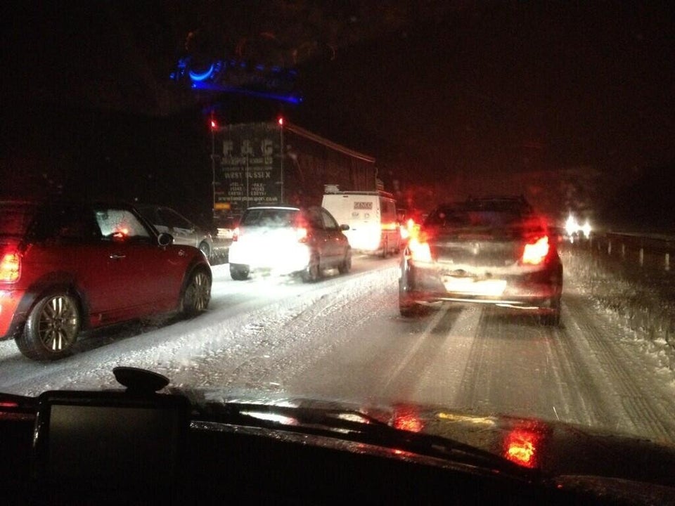 HuffPostUK readers stranded on M23