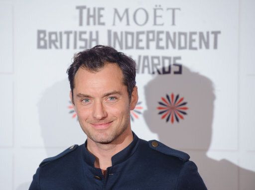 Jude Law at Moet British Independent Film Awards 