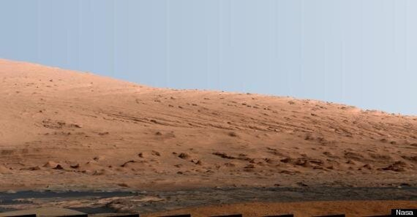 Nasa's Stunning New Mars Photo Shows Mount Sharp With Earth-Like ...