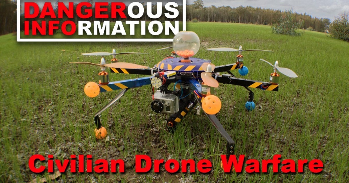 'Citizen Drone' With Paintball Cannons Shows 'Personal Defence' Future