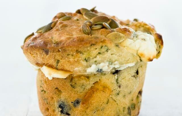 <div itemscope="" itemtype="http://schema.org/Recipe"><h2><span itemprop="name">Olive, Feta And Herb Muffins</span></h2> </div>