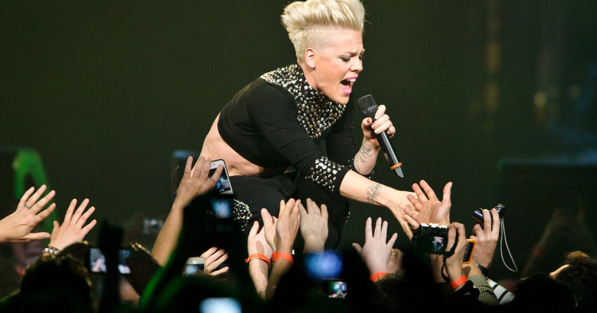 Pink Stops Her Concert MidSong To Comfort Crying Fan And Stop Fight