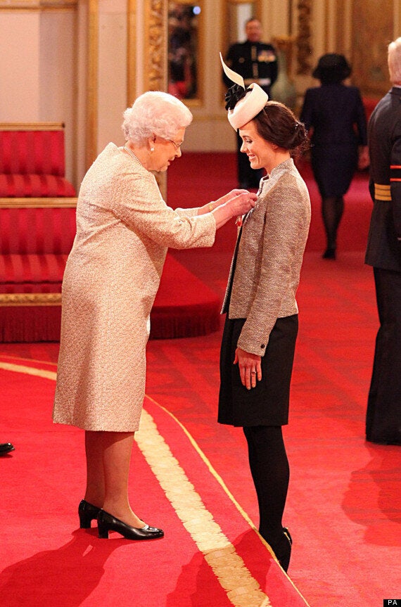 Victoria Pendleton Receives CBE From The Queen (PICTURES) HuffPost UK