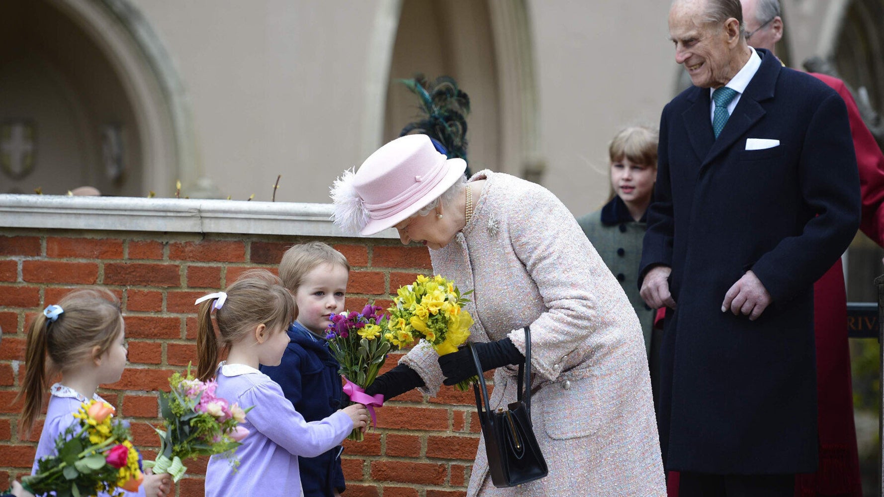 Queen And Royal Family Attend Easter Sunday Service At Windsor Castle