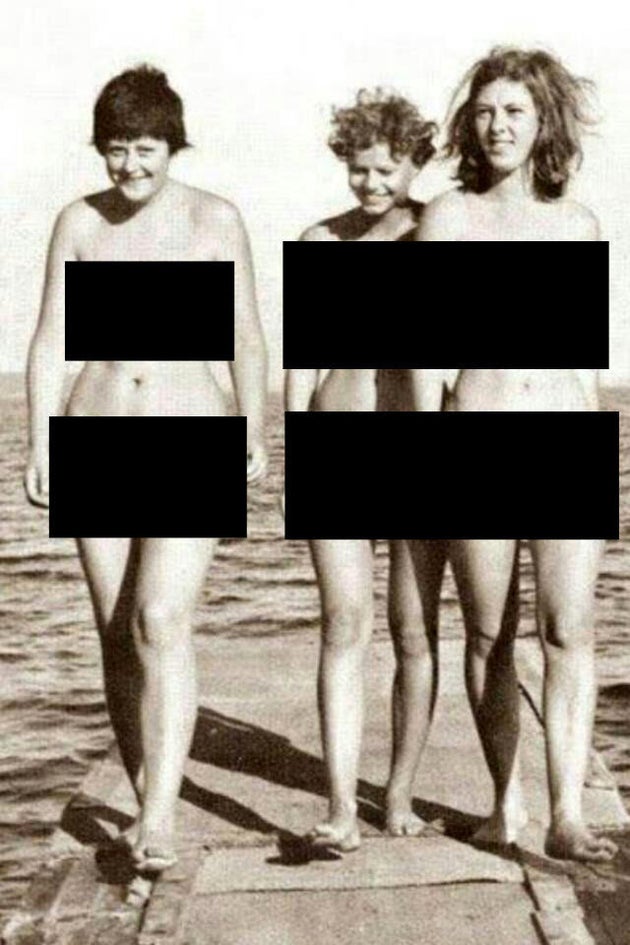 Merkel naked angela Angela Merkel