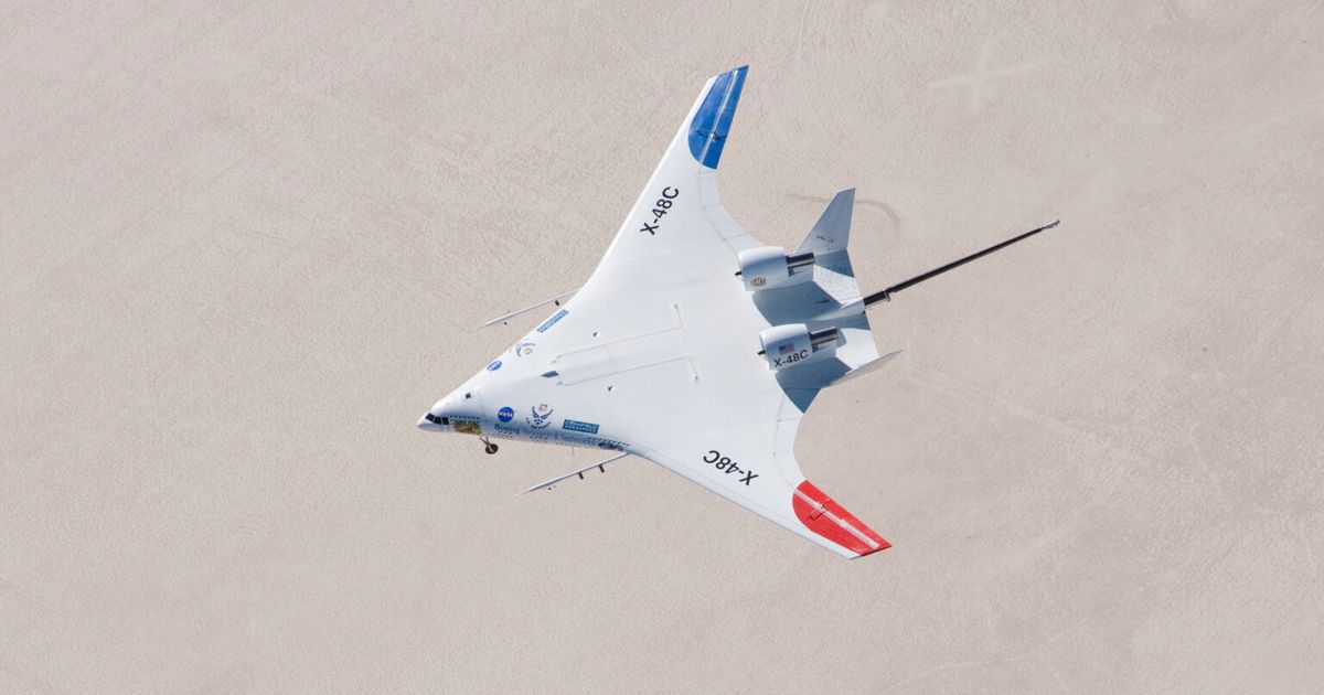 NASA's Blended Wing Body Aircraft Picks Up Speed